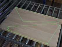 Projection laser